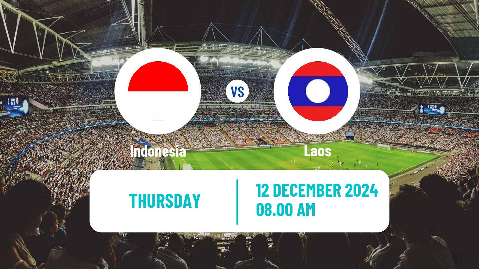 Soccer AFF Сhampionship Indonesia - Laos