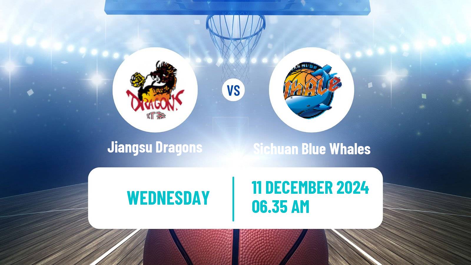 Basketball CBA Jiangsu Dragons - Sichuan Blue Whales