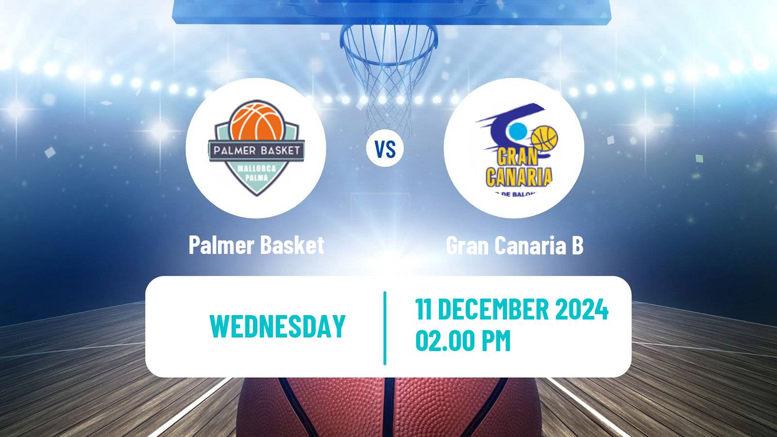 Basketball Spanish LEB Plata Palmer Basket - Gran Canaria B