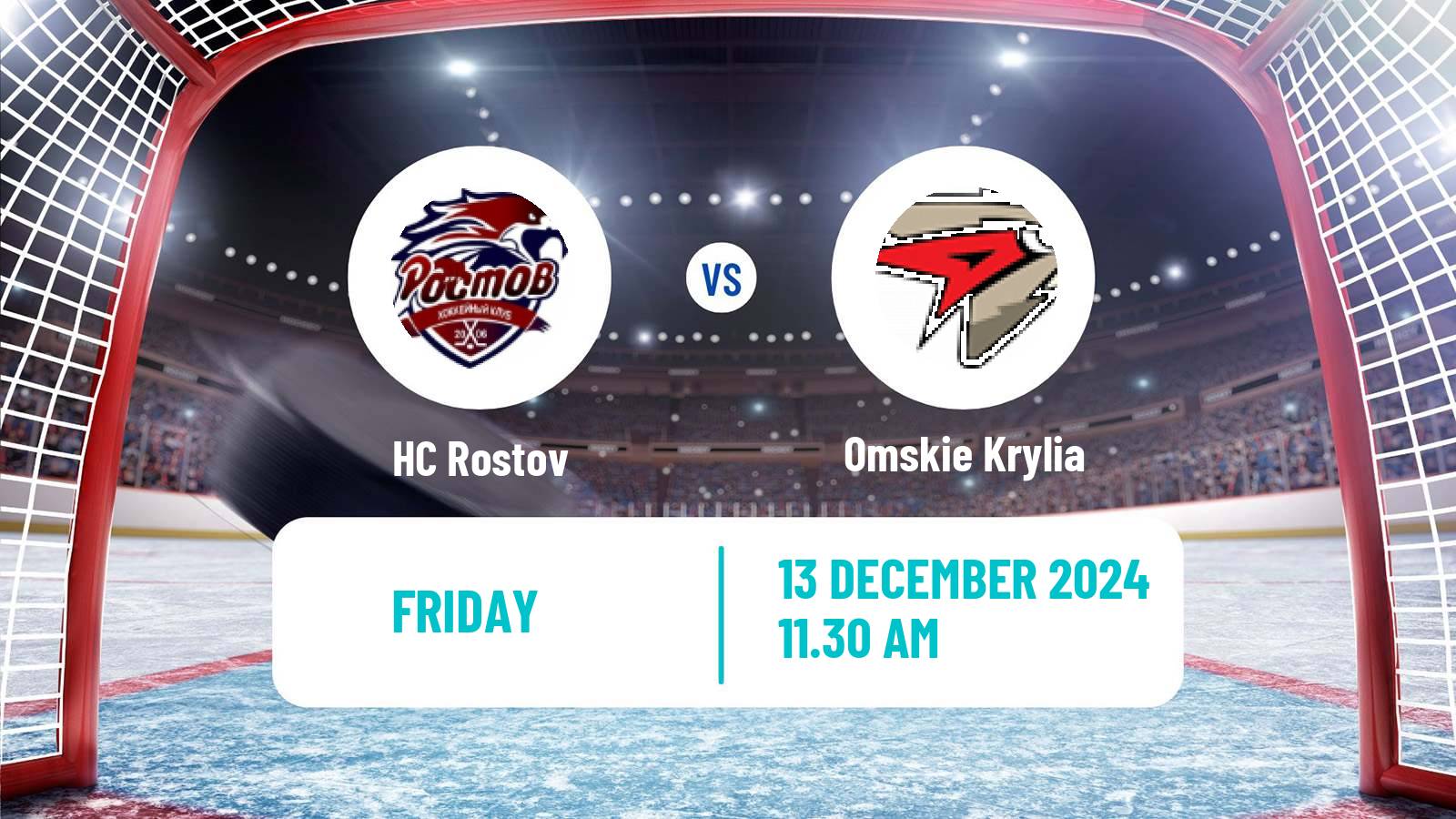 Hockey VHL Rostov - Omskie Krylia