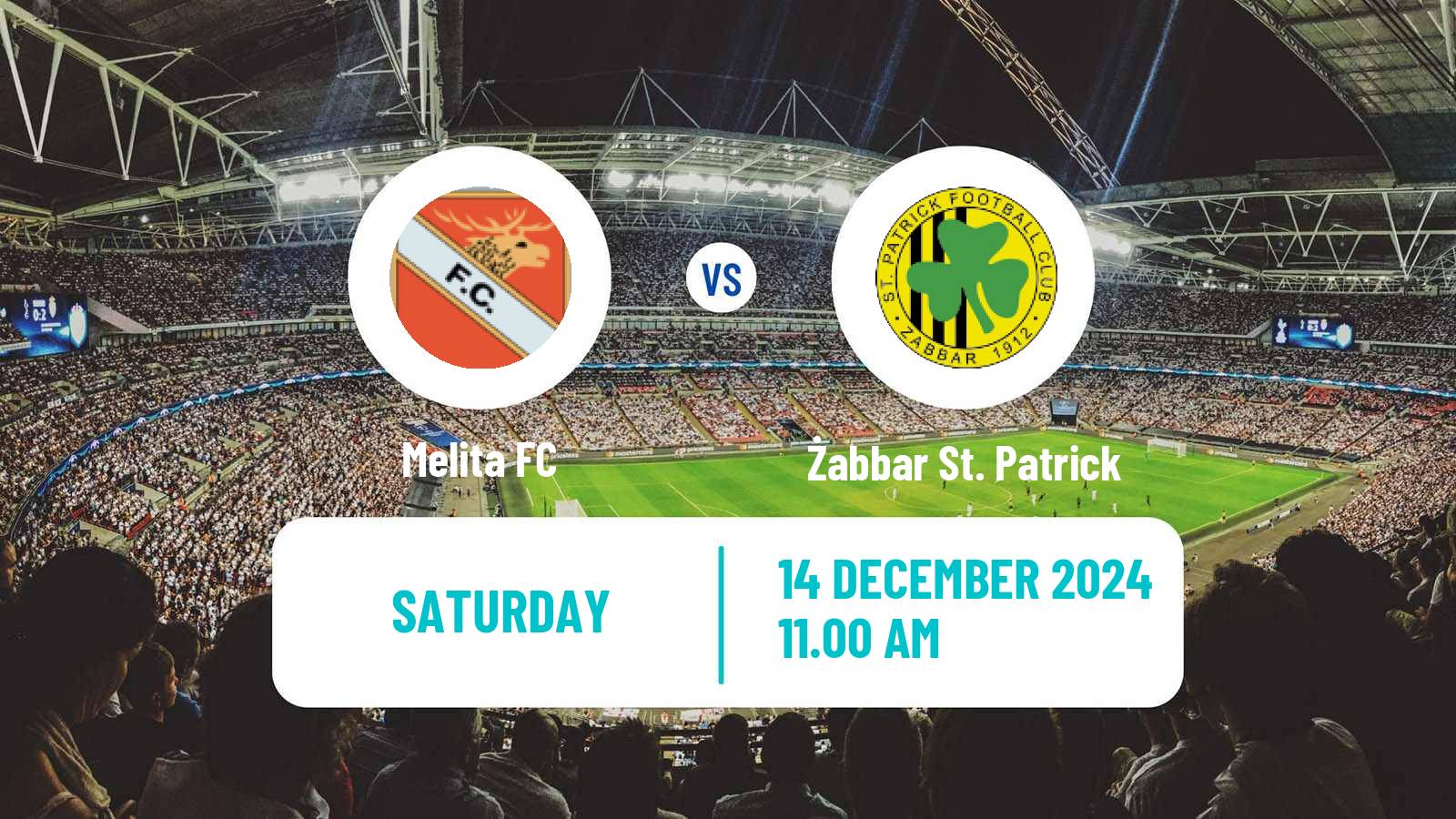 Soccer Maltese Premier League Melita - Żabbar St. Patrick