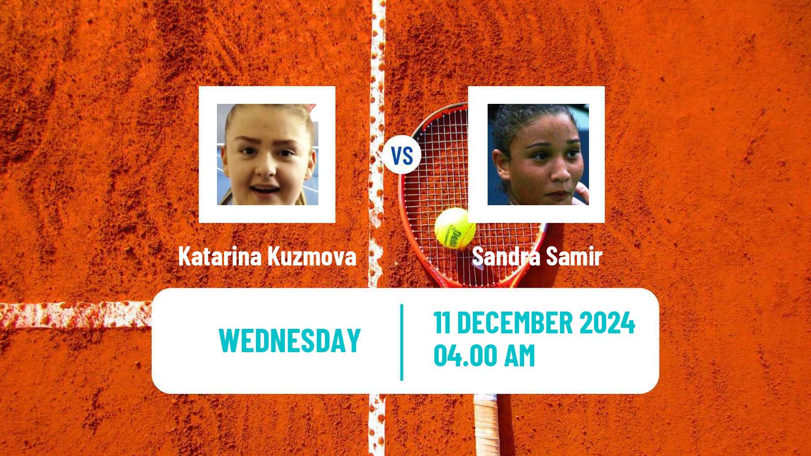 Tennis ITF W35 Sharm Elsheikh 4 Women Katarina Kuzmova - Sandra Samir