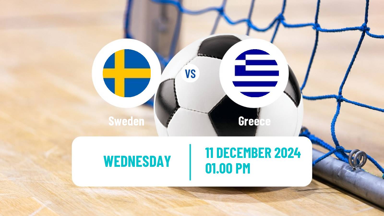 Futsal UEFA Futsal Euro Sweden - Greece