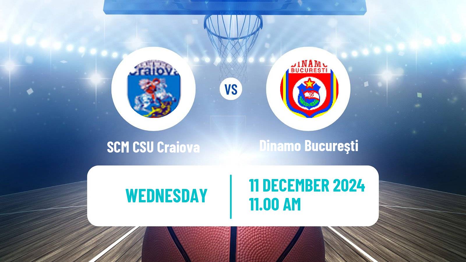 Basketball Romanian Cup Basketball SCM CSU Craiova - Dinamo Bucureşti