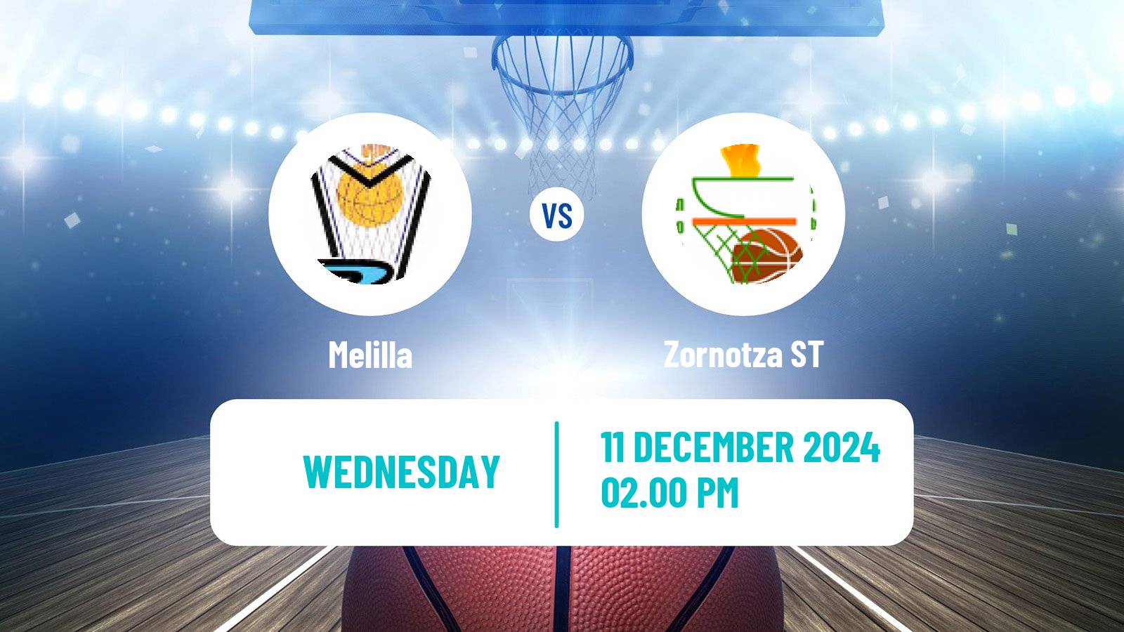 Basketball Spanish LEB Plata Melilla - Zornotza ST