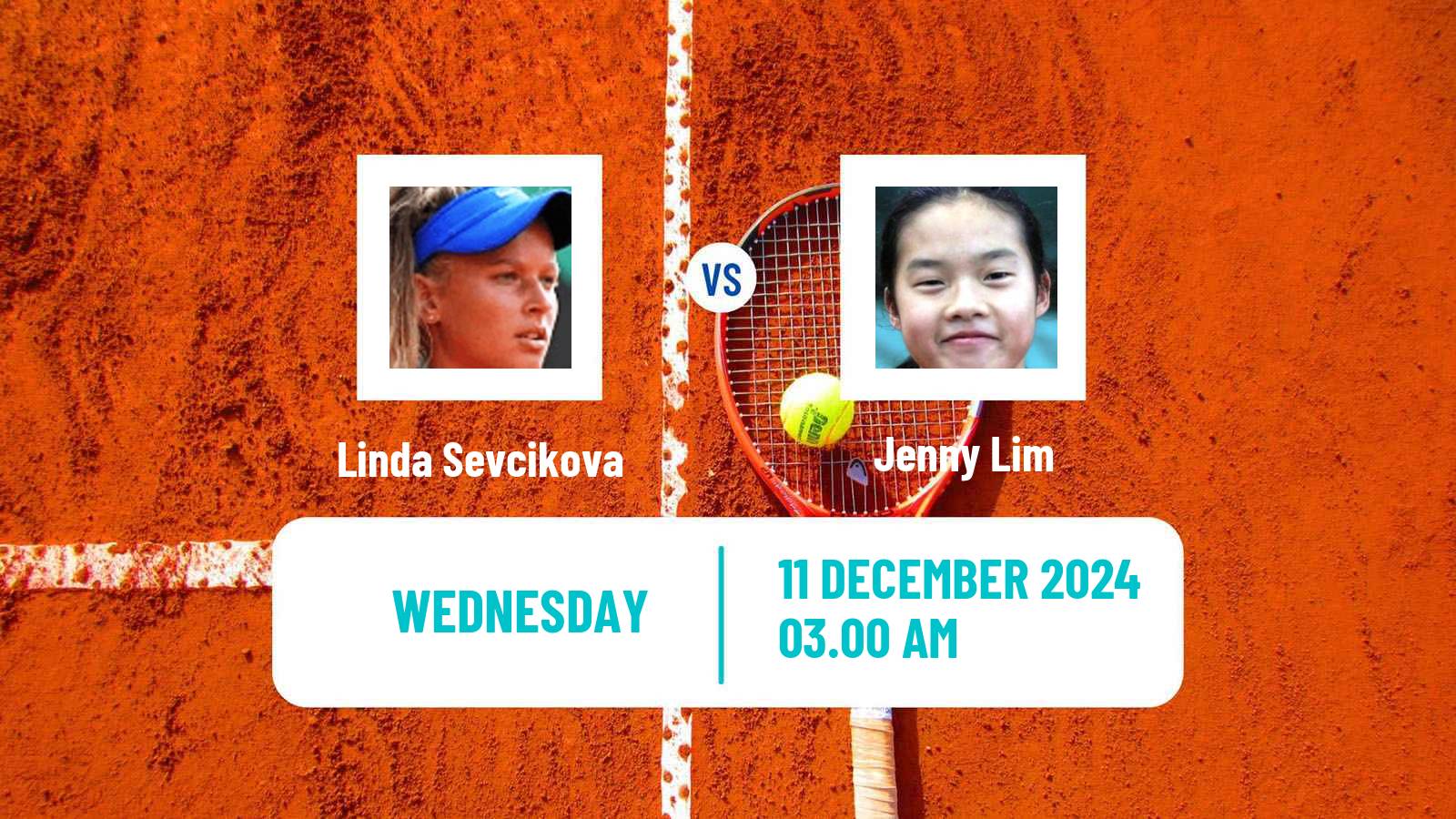 Tennis ITF W15 Antalya 20 Women 2024 Linda Sevcikova - Jenny Lim