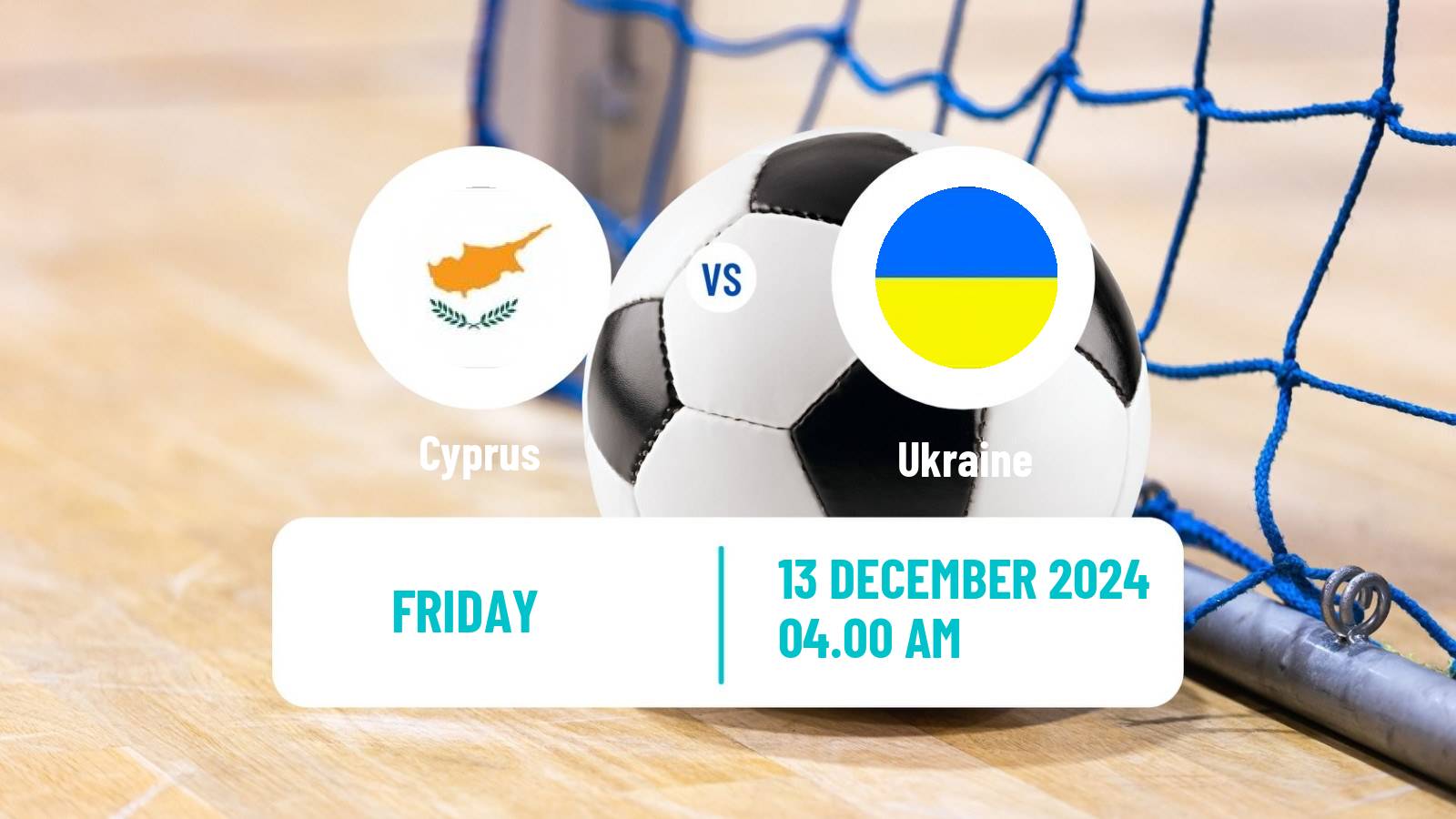 Futsal UEFA Futsal Euro Cyprus - Ukraine