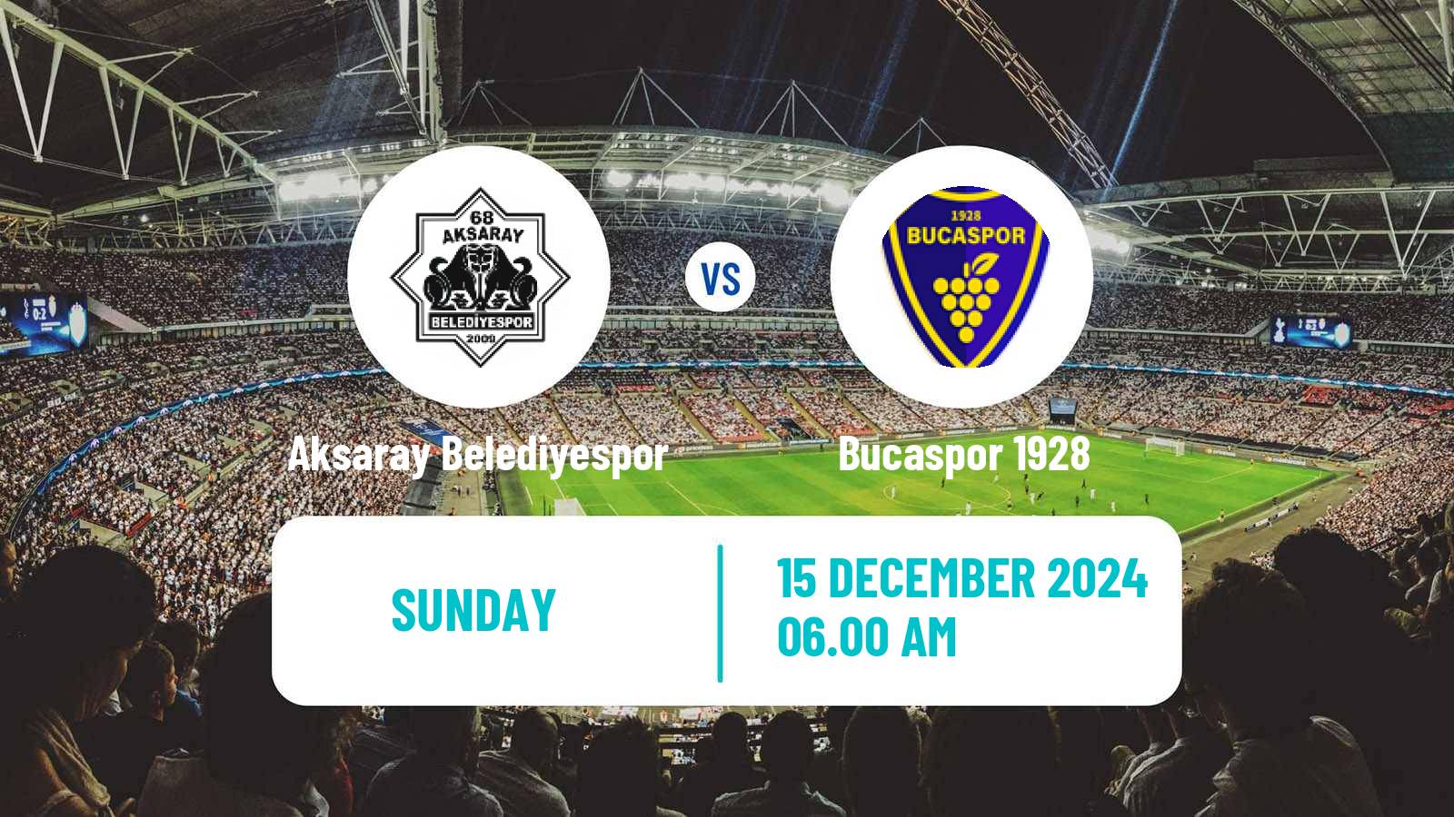 Soccer Turkish Second League Red Group Aksaray Belediyespor - Bucaspor 1928