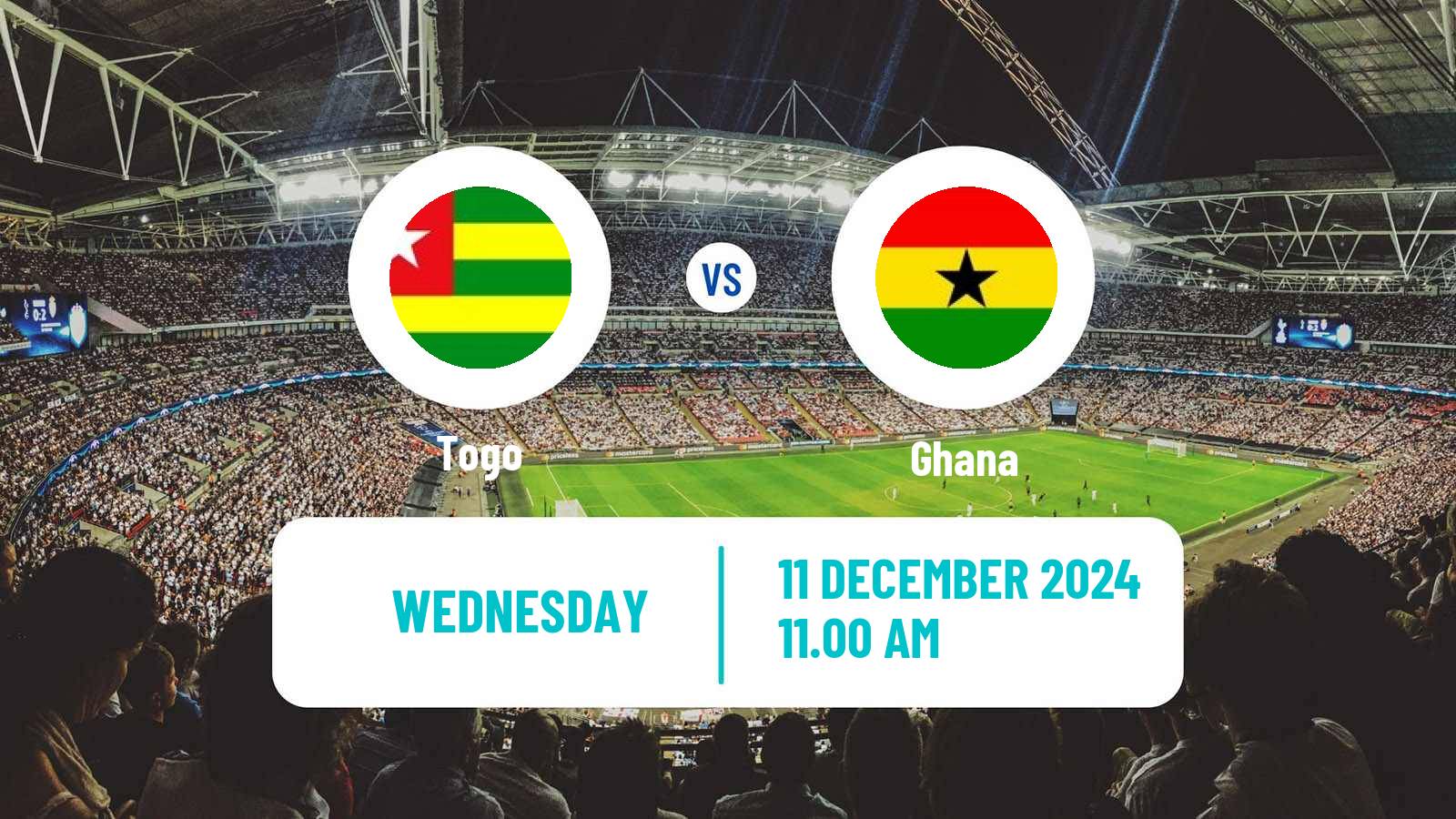 Soccer Friendly Togo - Ghana