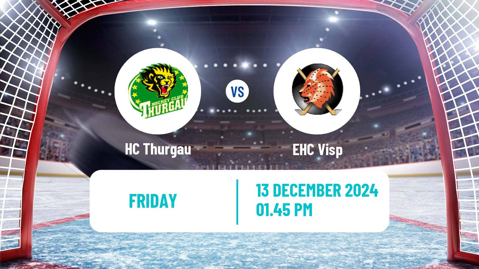 Hockey Swiss League Hockey Thurgau - Visp