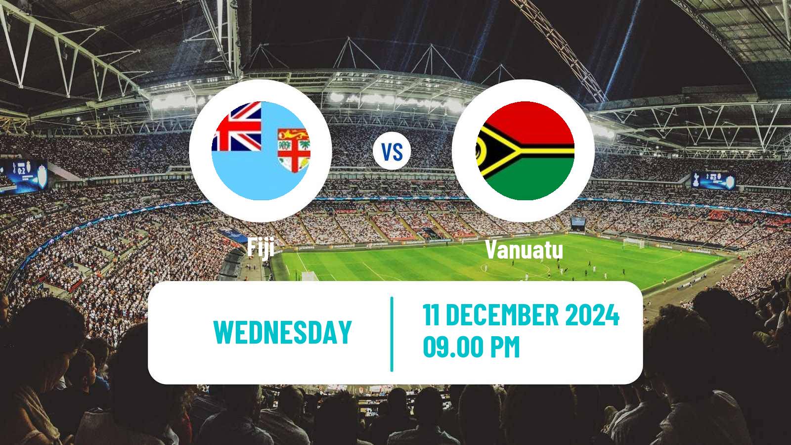 Soccer Friendly Fiji - Vanuatu