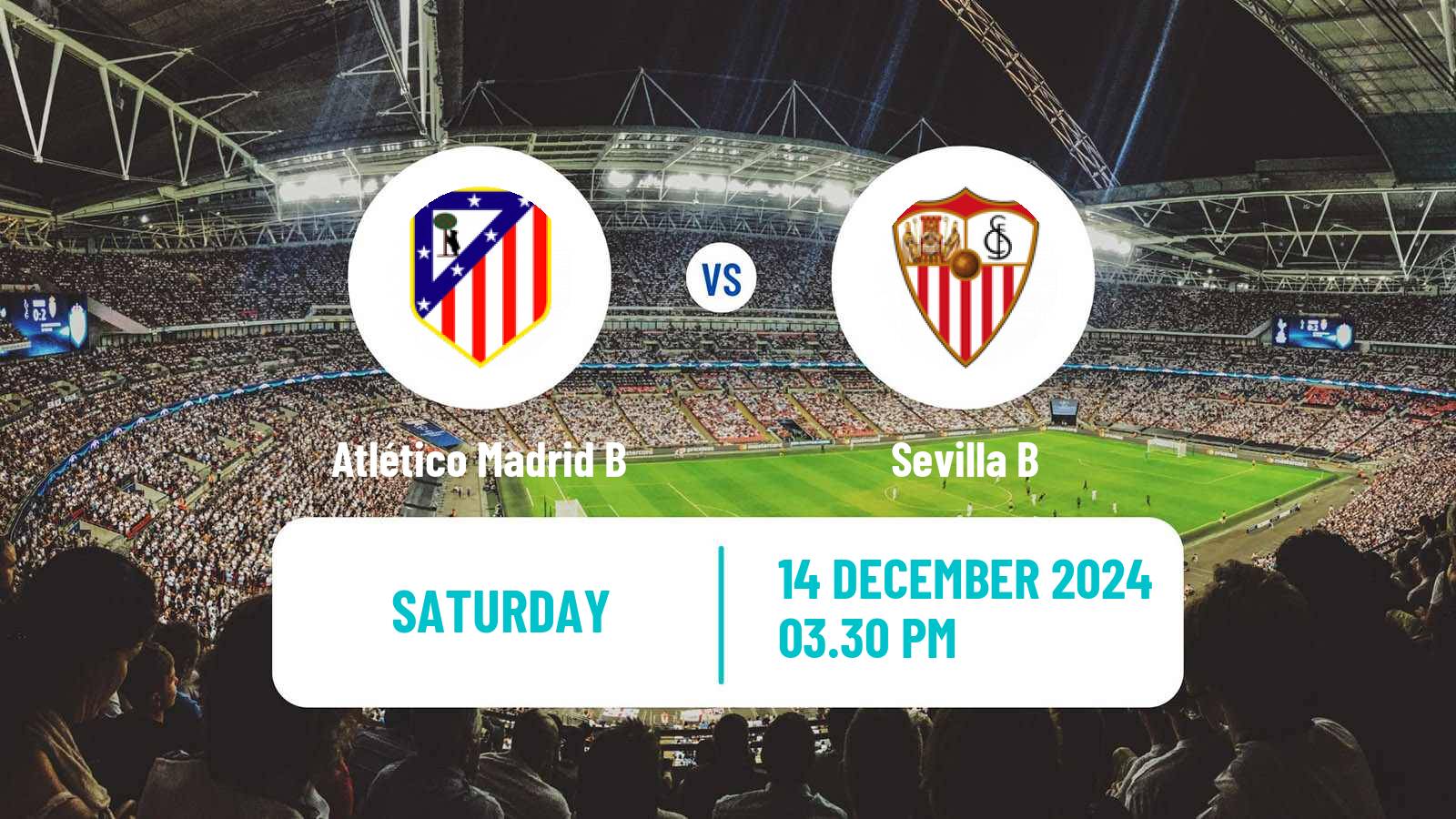 Soccer Spanish Primera RFEF Group 2 Atlético Madrid B - Sevilla B