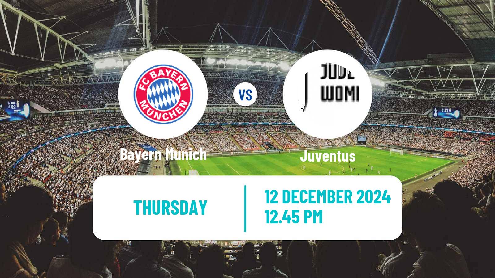 Soccer UEFA Champions League Women Bayern Munich - Juventus