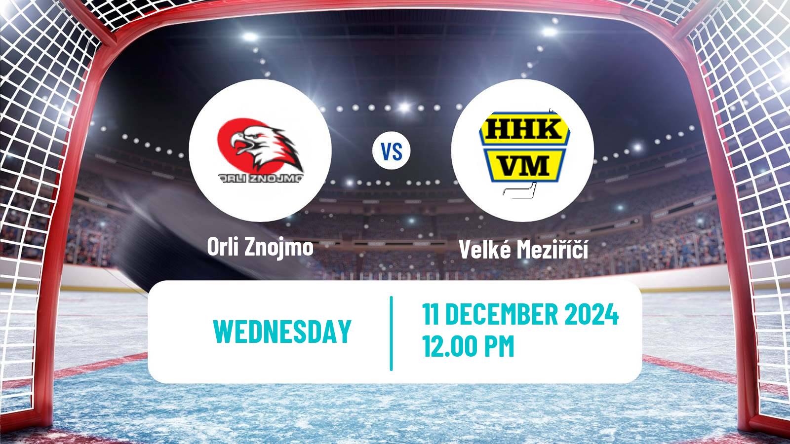 Hockey Czech 2 Liga Hockey East Orli Znojmo - Velké Meziříčí