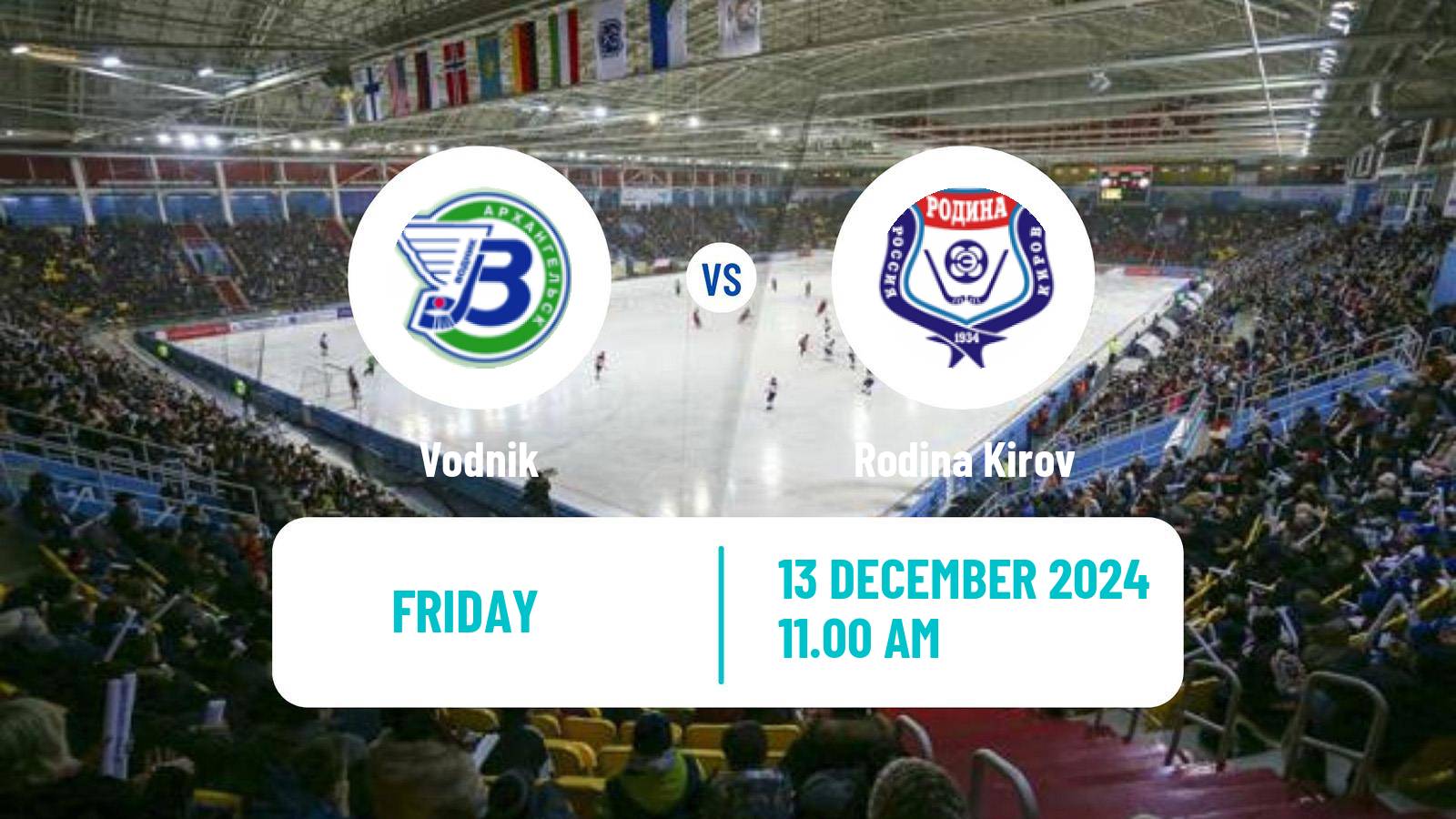 Bandy Russian Super League Bandy Vodnik - Rodina