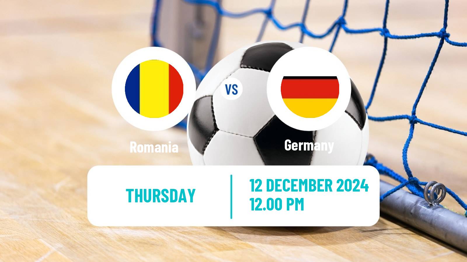 Futsal UEFA Futsal Euro Romania - Germany