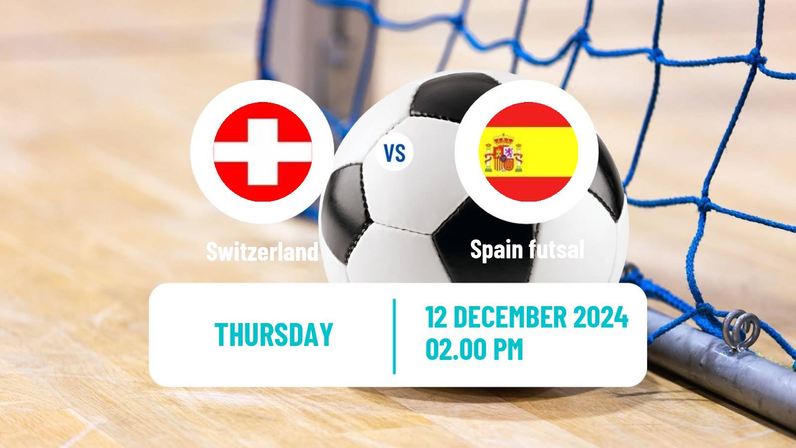 Futsal UEFA Futsal Euro Switzerland - Spain