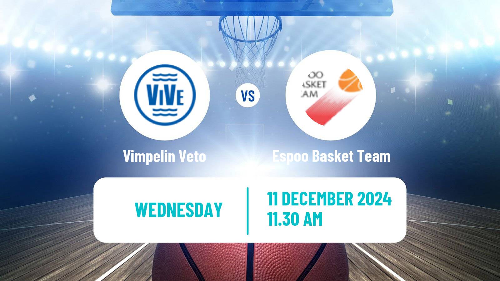 Basketball Finnish Korisliiga Women Vimpelin Veto - Espoo Basket Team