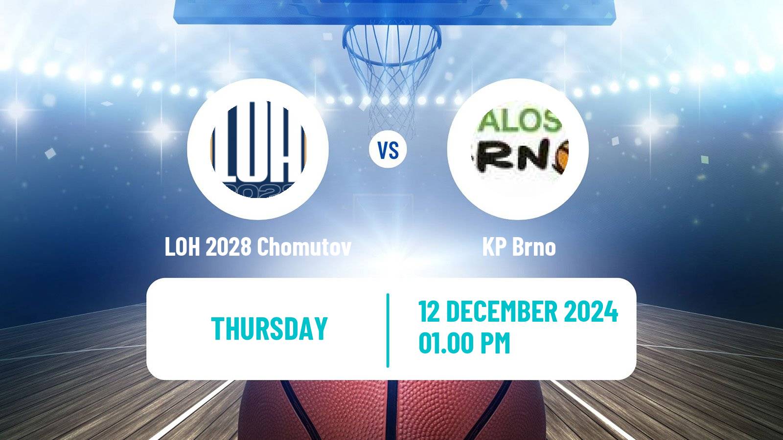 Basketball Czech ZBL Women LOH 2028 Chomutov - KP Brno