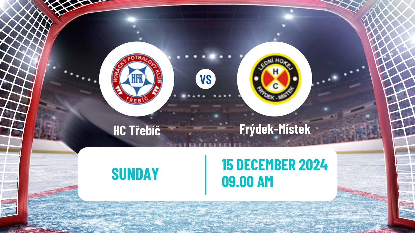 Hockey Czech Chance Liga Třebíč - Frýdek-Místek