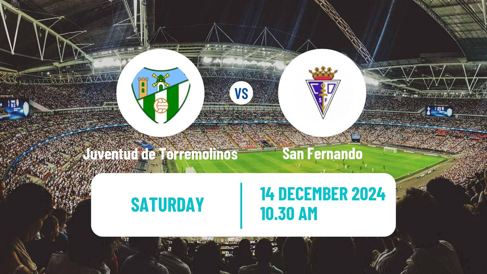 Soccer Spanish Segunda RFEF - Group 4 Juventud de Torremolinos - San Fernando