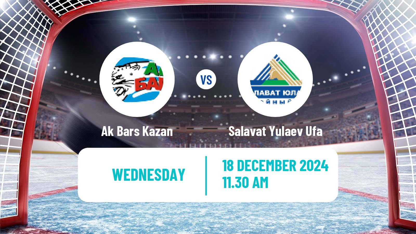 Hockey KHL Ak Bars Kazan - Salavat Yulaev Ufa