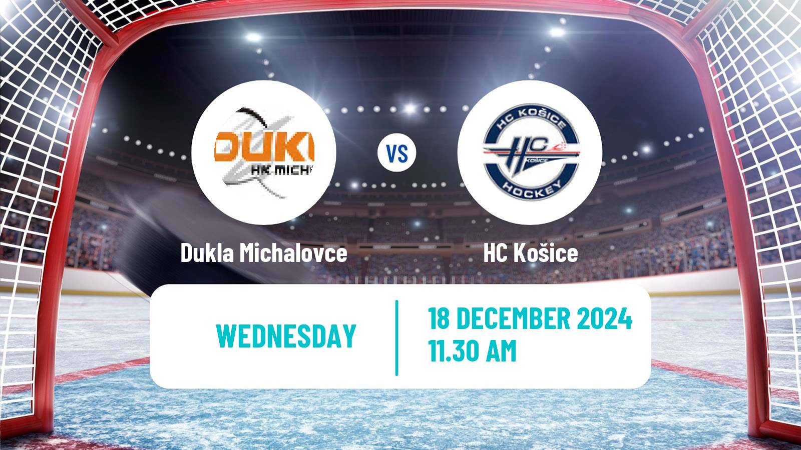 Hockey Slovak Extraliga Dukla Michalovce - HC Košice