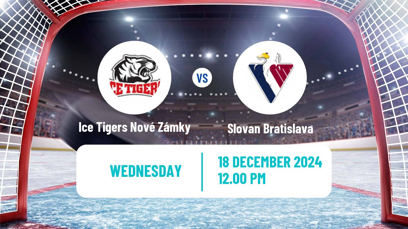 Hockey Slovak Extraliga Ice Tigers Nové Zámky - Slovan Bratislava