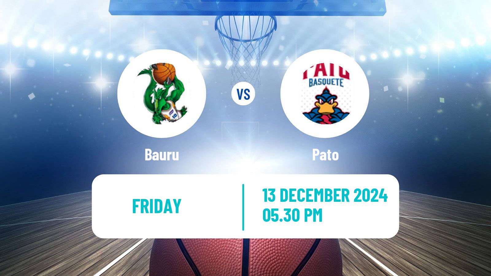 Basketball Brazilian NBB Bauru - Pato