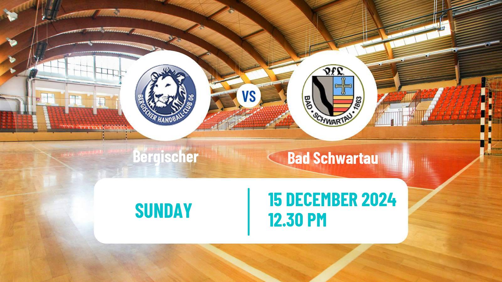 Handball German 2 Bundesliga Handball Bergischer - Bad Schwartau