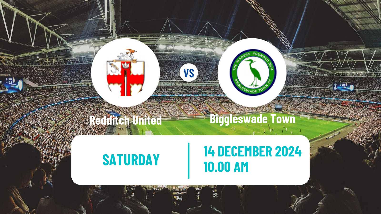 Soccer English Southern League Central Division Redditch United - Biggleswade Town