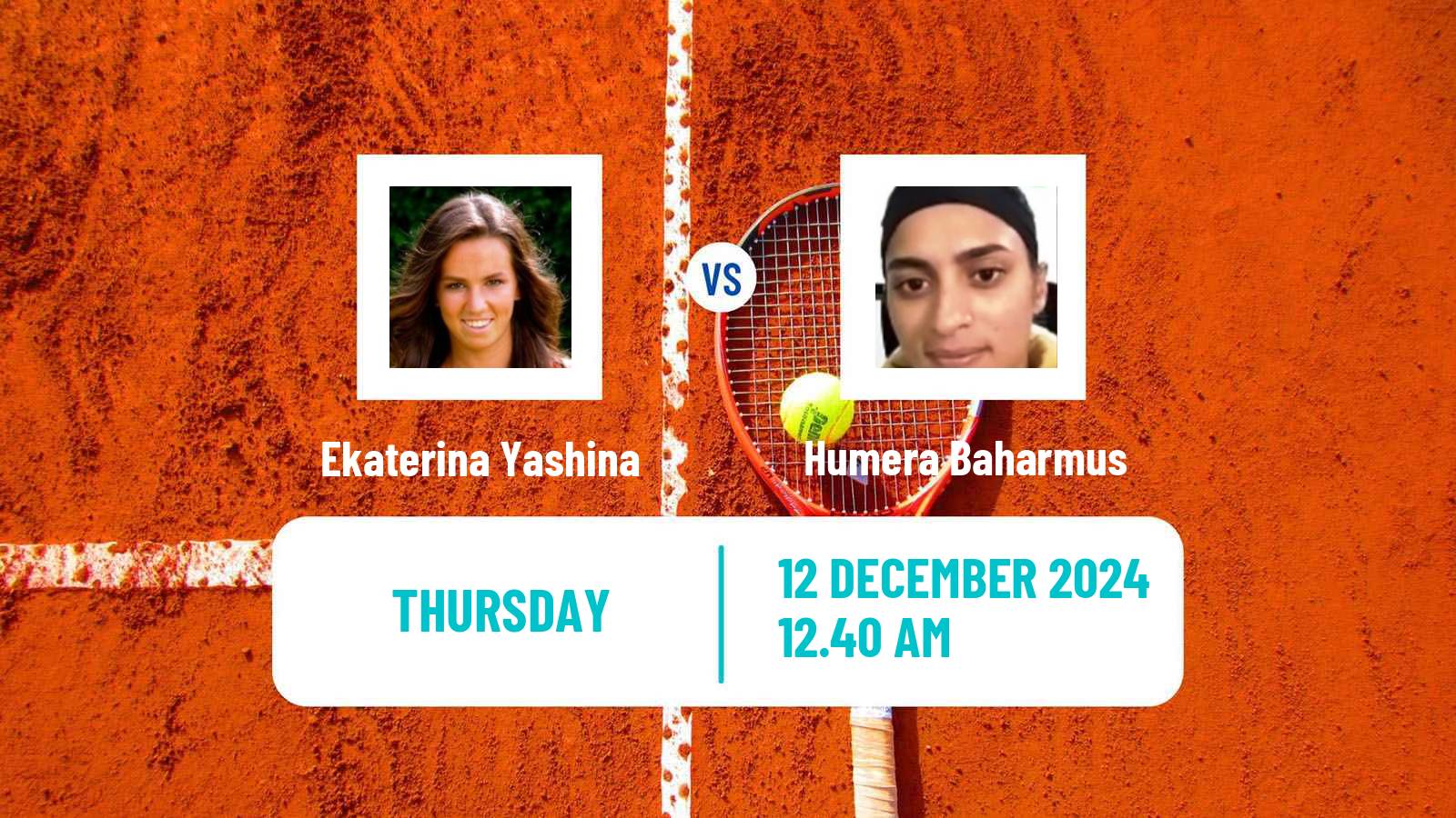 Tennis ITF W35 Solapur Women Ekaterina Yashina - Humera Baharmus