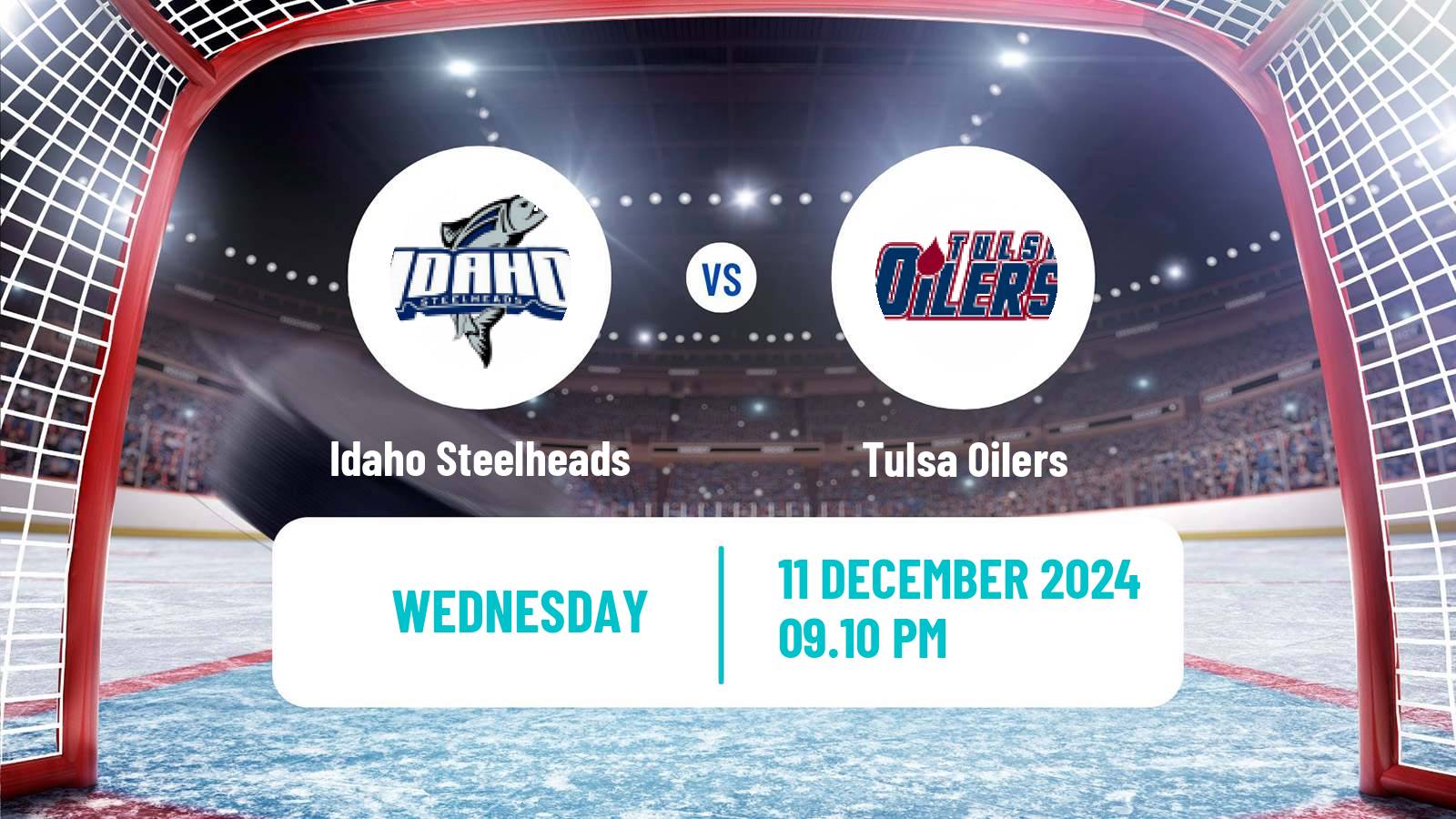 Hockey ECHL Idaho Steelheads - Tulsa Oilers