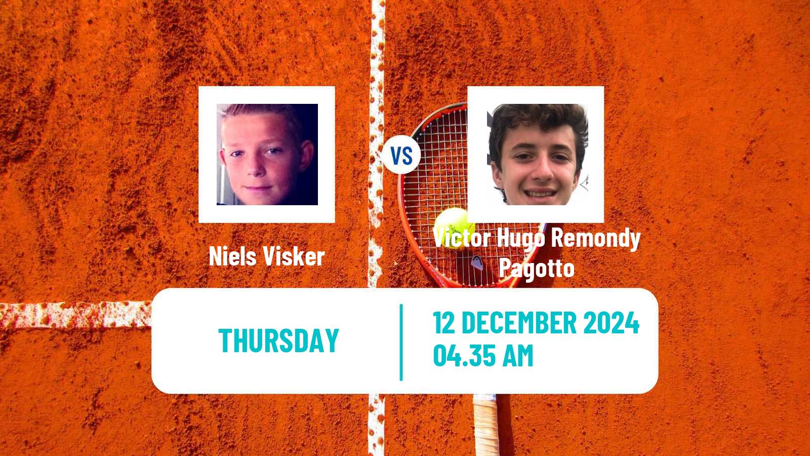 Tennis ITF M15 Stellenbosch 2 Men Niels Visker - Victor Hugo Remondy Pagotto