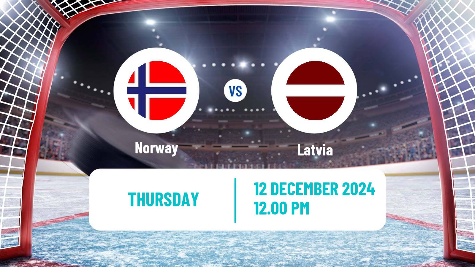 Hockey Ice Hockey Slovakia Cup Norway - Latvia