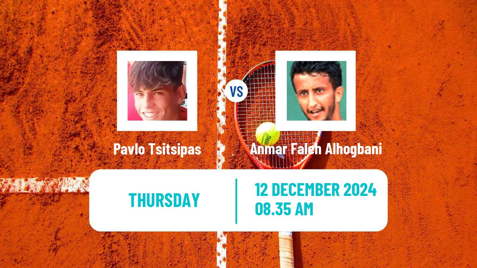 Tennis ITF M15 Doha 2 Men Pavlo Tsitsipas - Anmar Faleh Alhogbani