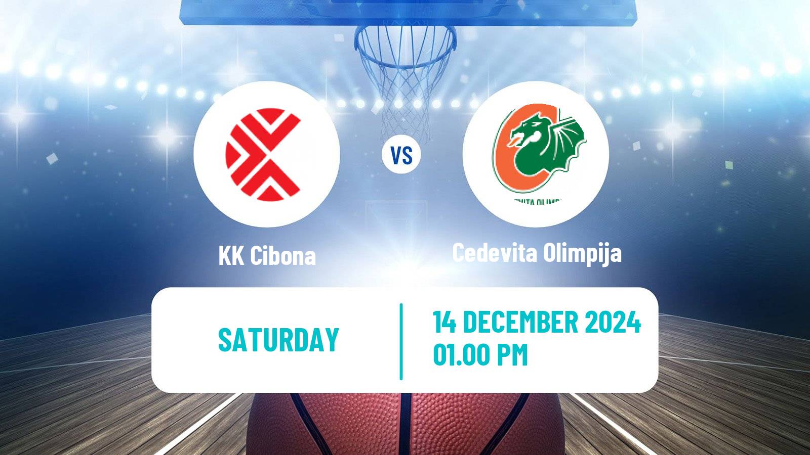 Basketball Adriatic League Cibona - Cedevita Olimpija