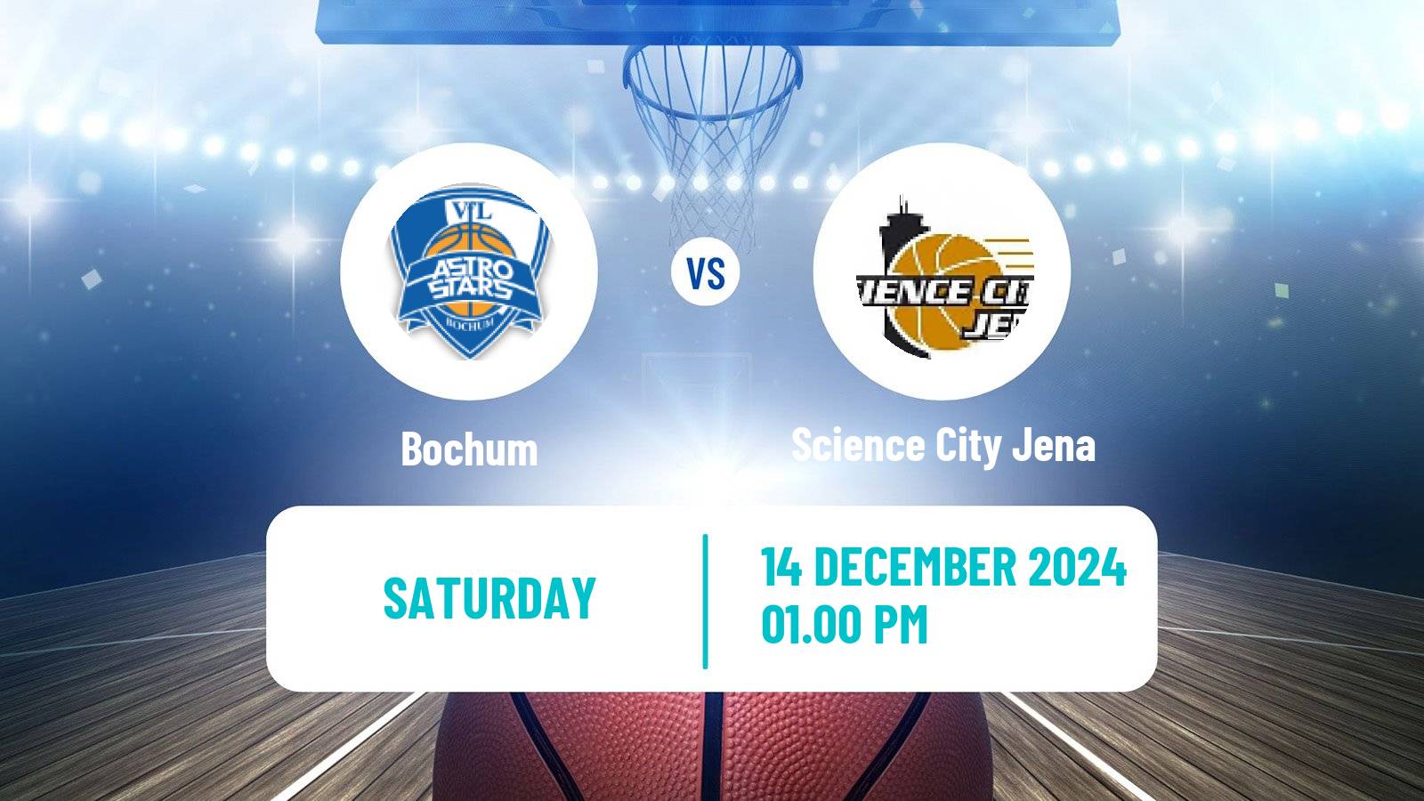 Basketball German Pro A Basketball Bochum - Science City Jena