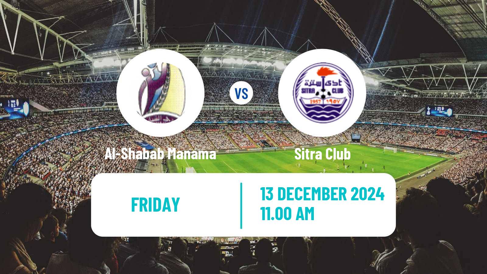 Soccer Bahraini Premier League Al-Shabab Manama - Sitra