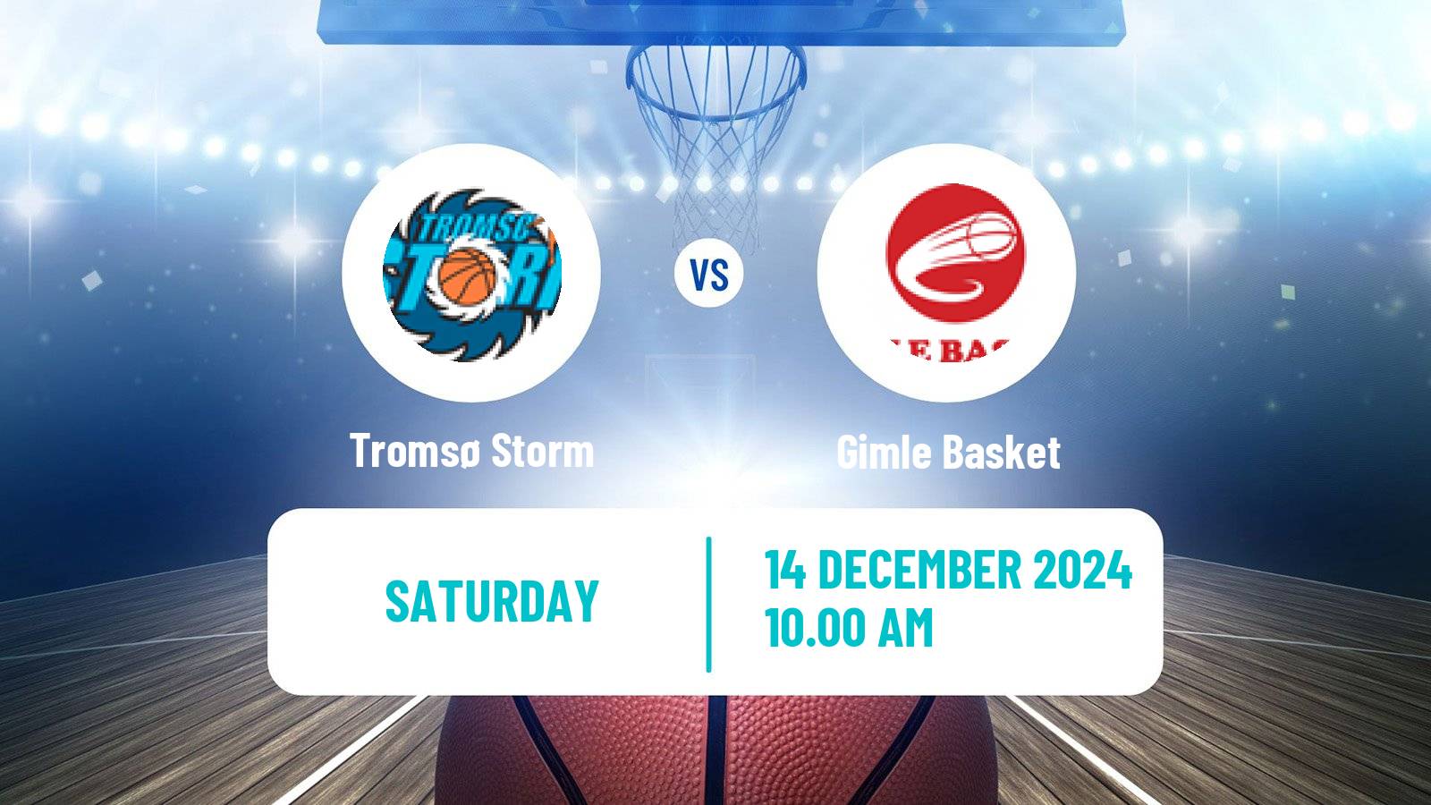 Basketball Norwegian BLNO Tromsø Storm - Gimle