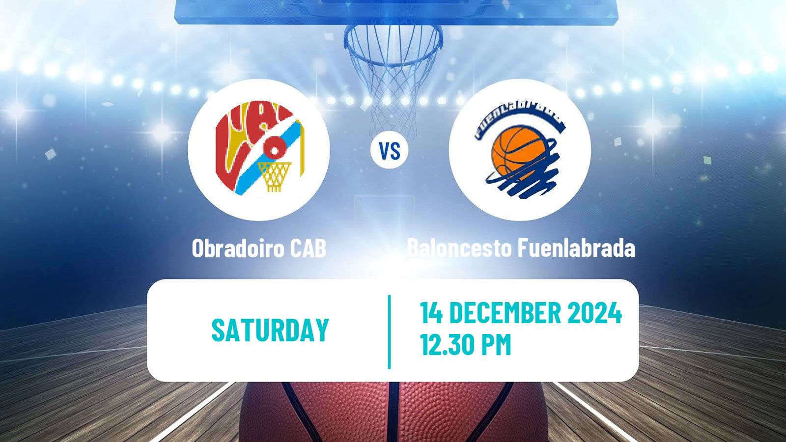 Basketball Spanish LEB Oro Obradoiro CAB - Baloncesto Fuenlabrada