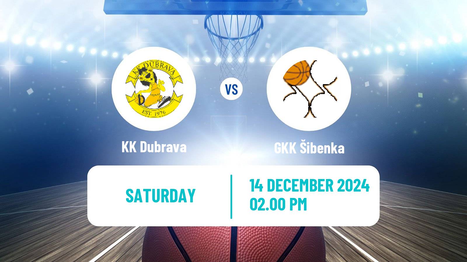 Basketball Croatian Premijer Liga Basketball Dubrava - GKK Šibenka