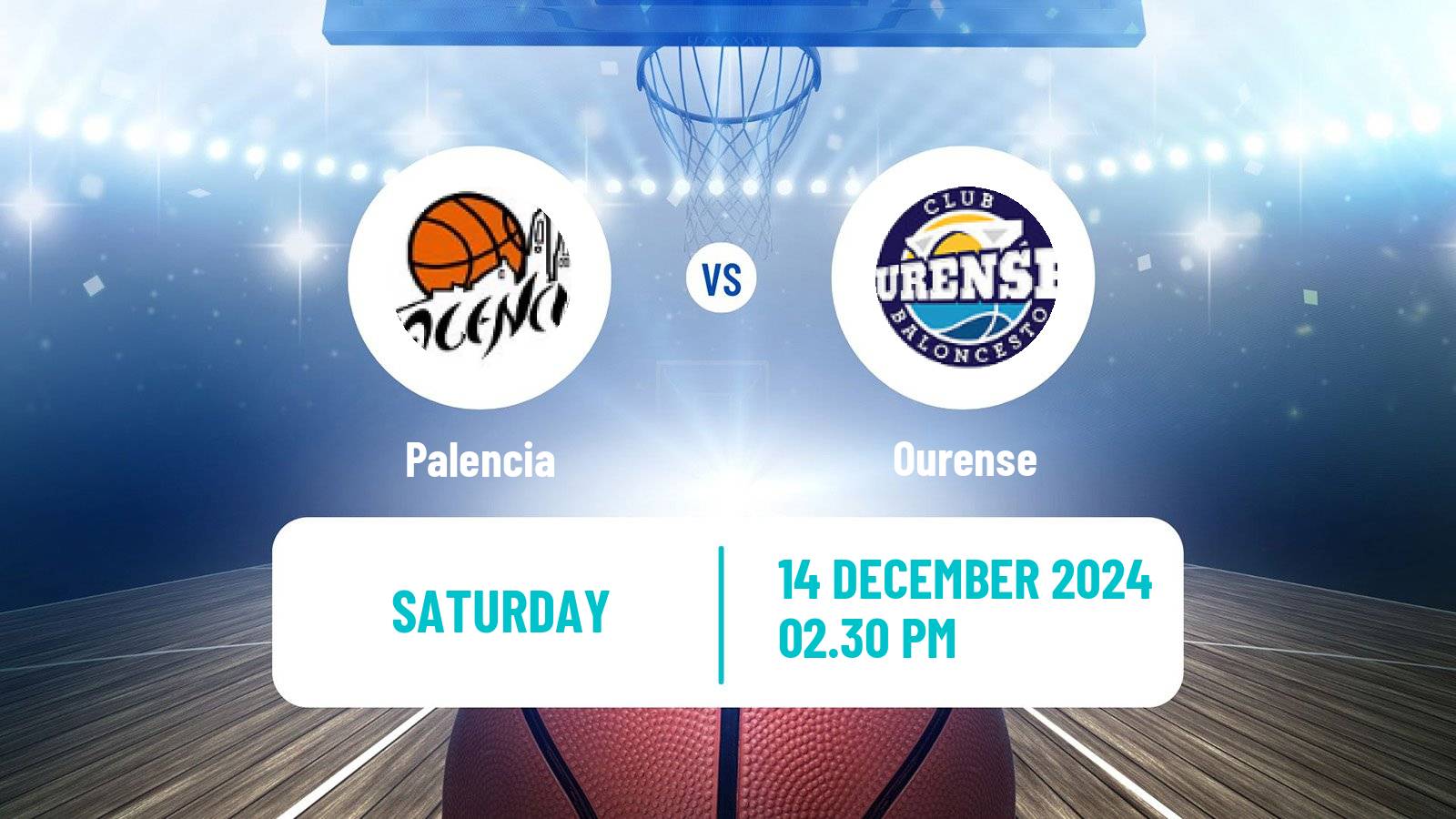 Basketball Spanish LEB Oro Palencia - Ourense