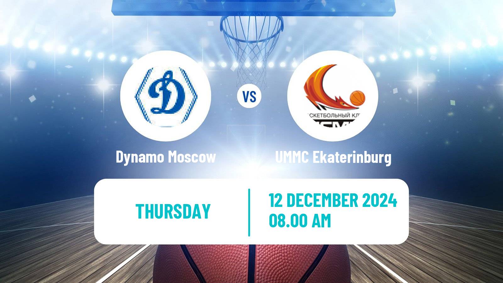 Basketball Russian Premier League Basketball Women Dynamo Moscow - UMMC Ekaterinburg