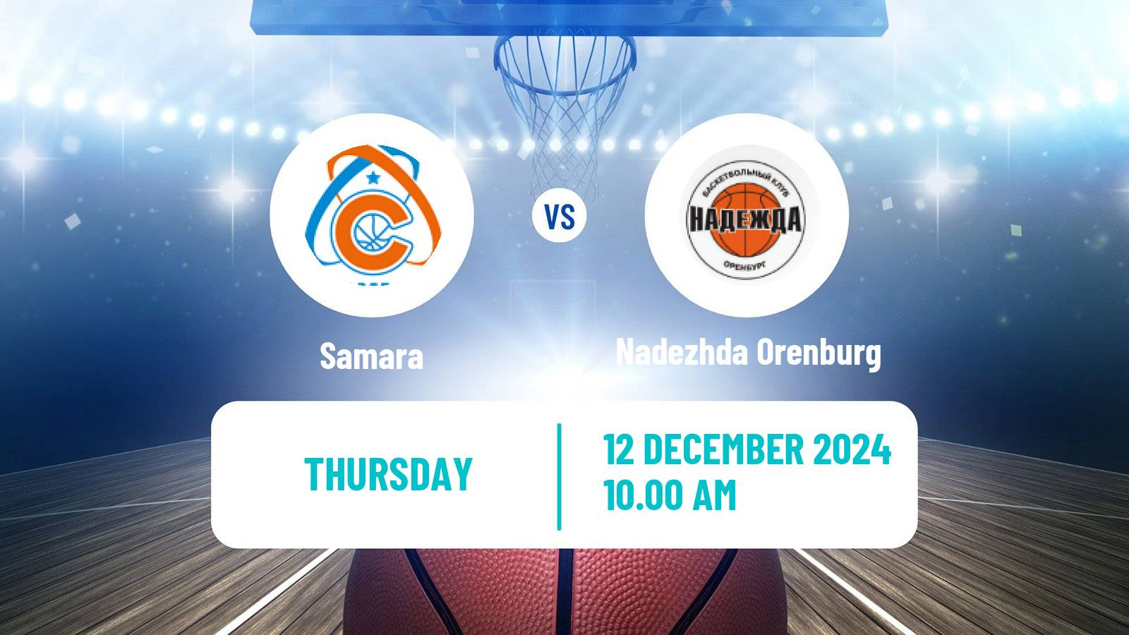 Basketball Russian Premier League Basketball Women Samara - Nadezhda Orenburg