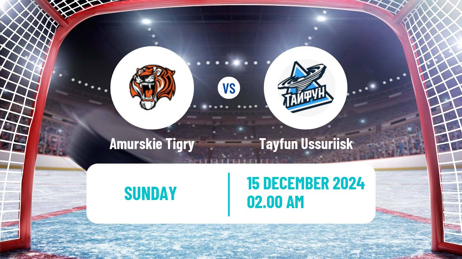 Hockey MHL Amurskie Tigry - Tayfun Ussuriisk