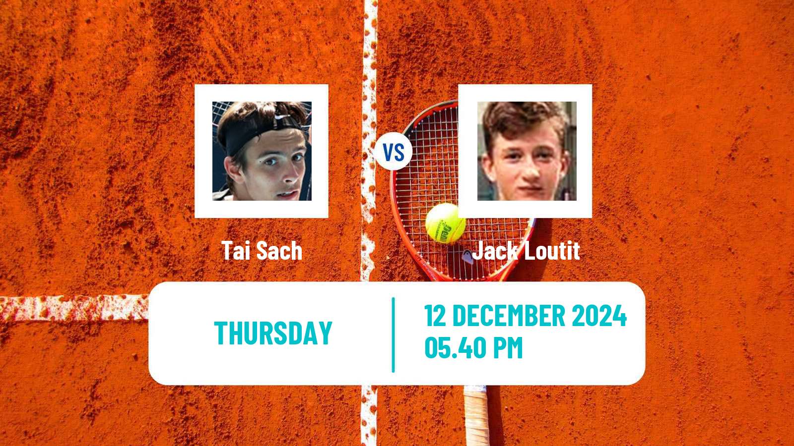 Tennis ITF M15 Wellington Men Tai Sach - Jack Loutit