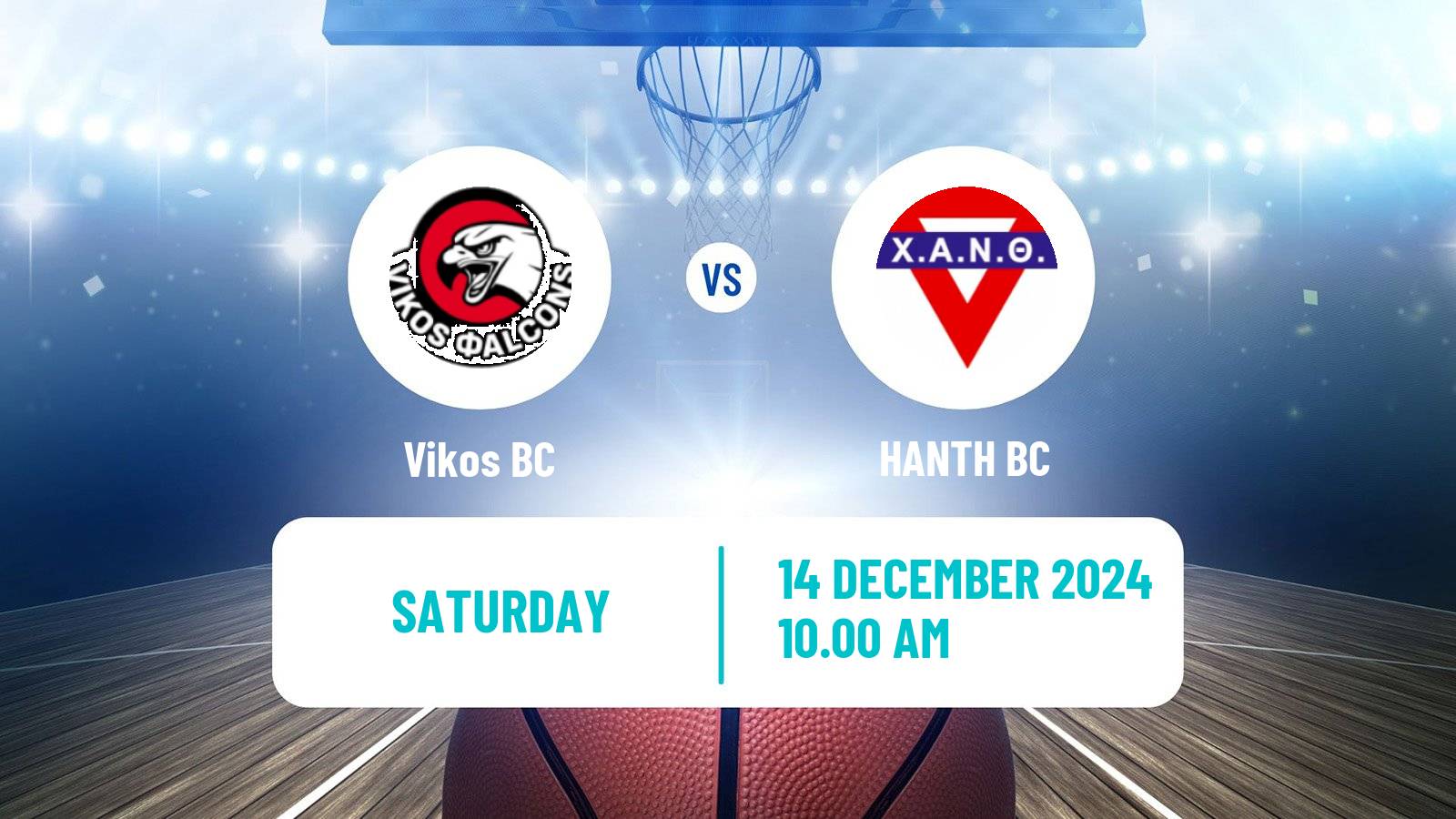 Basketball Greek Elite League Basketball Vikos - HANTH