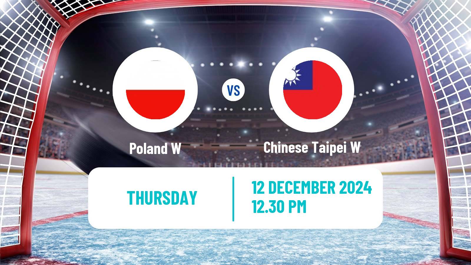 Hockey Winter Olympic Games - Ice Hockey Women Poland W - Chinese Taipei W