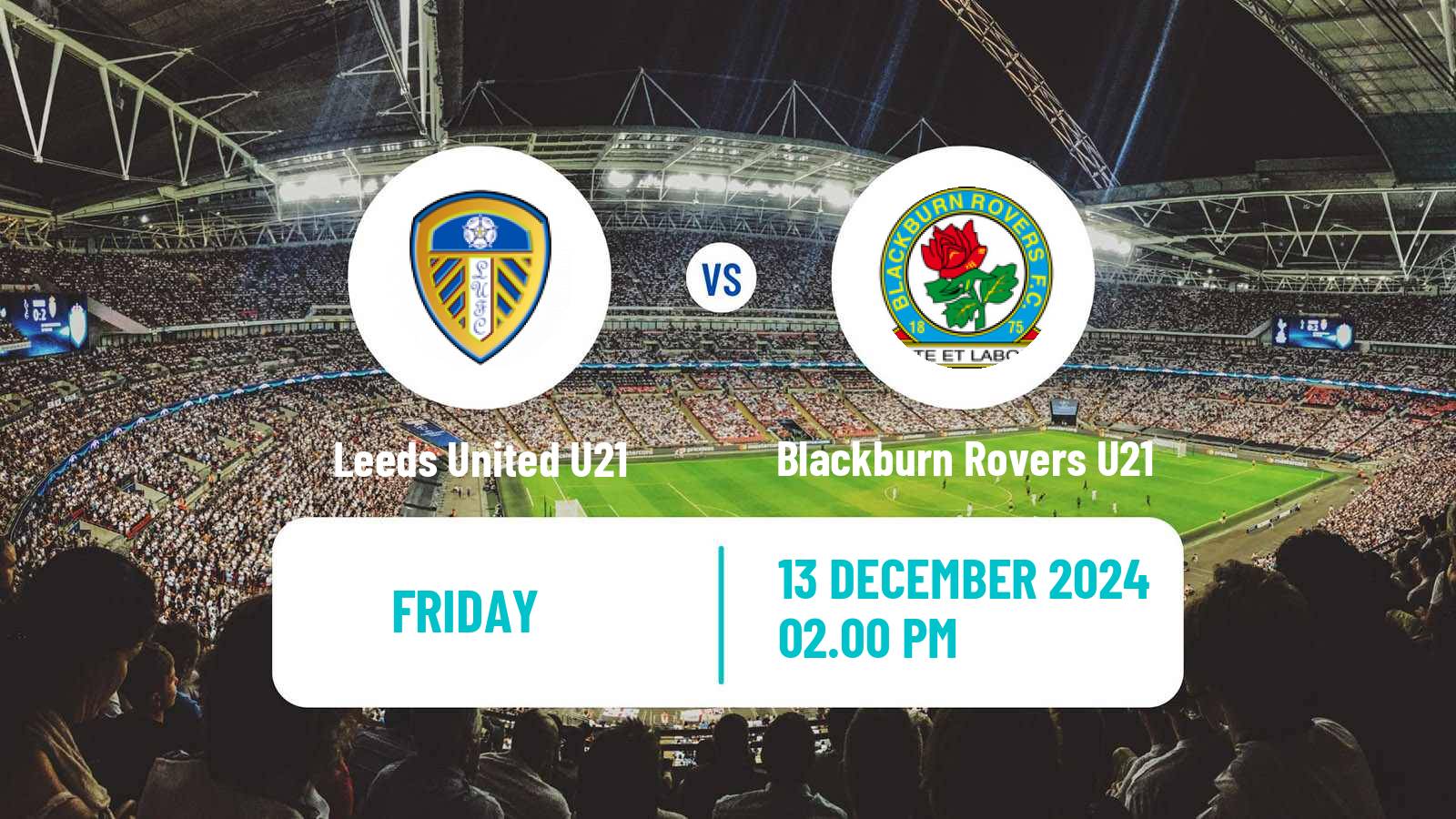 Soccer English Premier League 2 Leeds United U21 - Blackburn Rovers U21